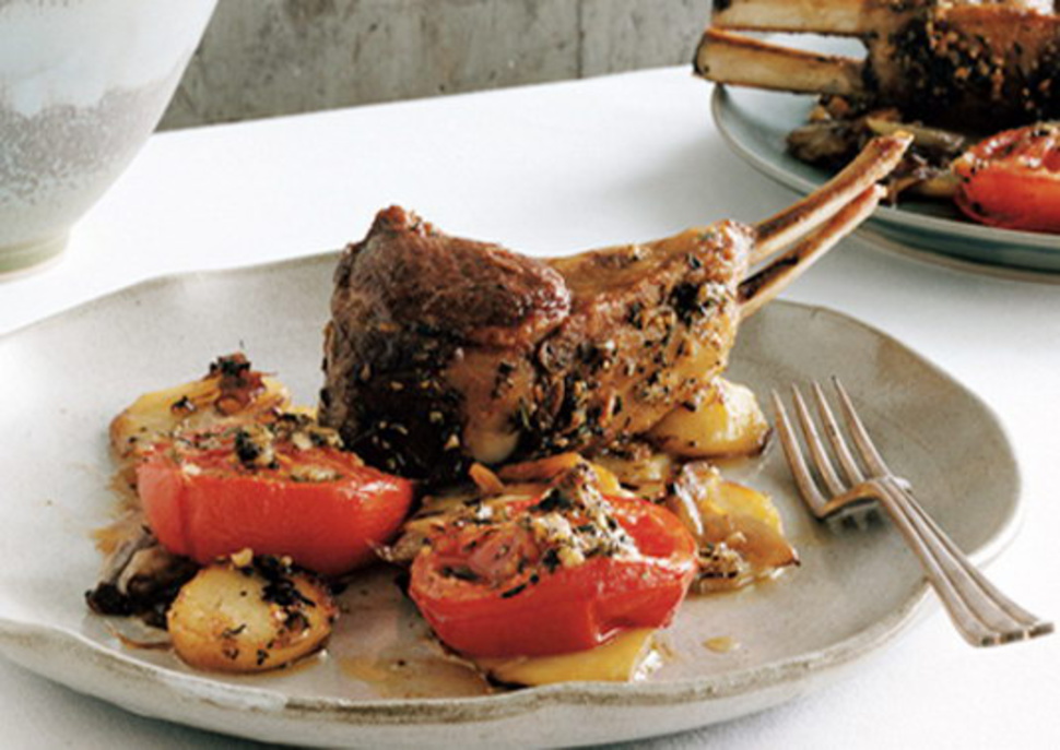 法式土豆香草烤羊排 法式土豆香草烤羊排