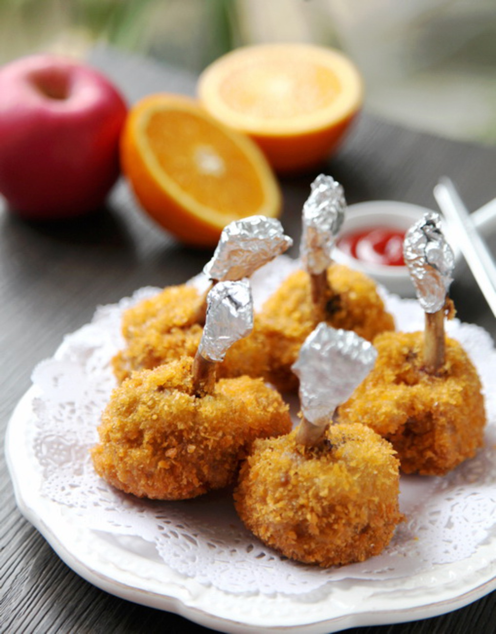 酥炸黄金琵琶腿